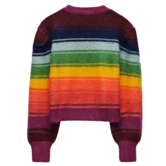 Colorful Striped Sweater - Picture 3 of 9